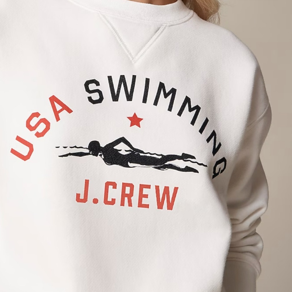 AMAZINGLY SOFT Limited Edition J. Crew X USA Swimming XS Women’s Sweatshirt